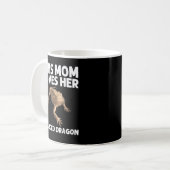 Mug Drôle Cadeau Dragon Porté Pour Maman Femmes Lizard (Devant gauche)