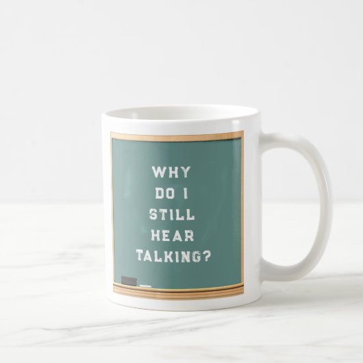 Mug Drôle cadeau enseignant personnalisé (Droite)