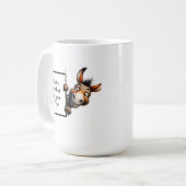 Mug Drôle cadeau papa avec âne drôle et décalé (Devant gauche)