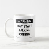 Mug Drôle Cadeau Pour Codeurs, Programmeurs (Gauche)