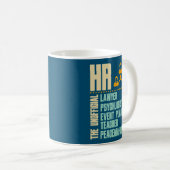 Mug Drôle cadeau pour la personne HR | HR Manager Idée (Devant droit)