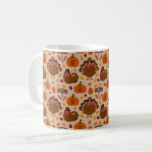Mug Drôle cadeau Thanksgiving Turkey (Devant gauche)
