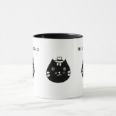 Mug Drôle Cadeaux de chats Meilleur Chat Papa Jamais A (Centre)