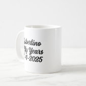 Mug Drôle café Cheers 50 Ans 50e Anniversaire (Devant gauche)