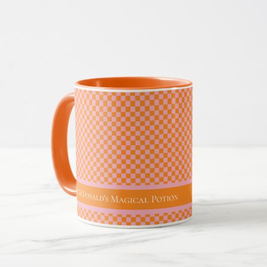 Mug Drôle café enseignant (Devant gauche)