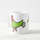 Mug Drôle canard à farce (Devant gauche)