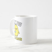 Mug Drôle Canard Vous Respirez Cancer Sensibilisation (Devant gauche)
