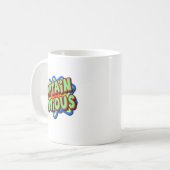 Mug Drôle Capitaine Insouciant (Devant gauche)