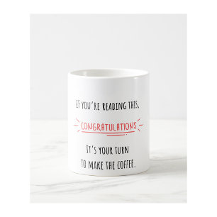 Mug Drôle Cappuccino Café Cadeaux Pour Les Amateurs De
