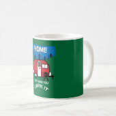 Mug Drôle Caravan Cadeaux | Meilleure caravane | Carav (Devant droit)