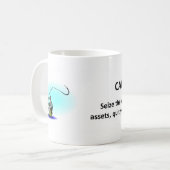 Mug Drôle Carpe Diem Saisir Le Jour (Devant gauche)