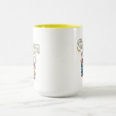 Mug Drôle Cartoon Chicks | Chicken Mom (Centre)