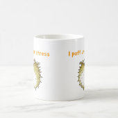 Mug Drôle Cartoon de Poisson-Poisson Stressé (Centre)