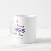 Mug Drôle Cette Maman Aime Ses Enfants (Devant gauche)