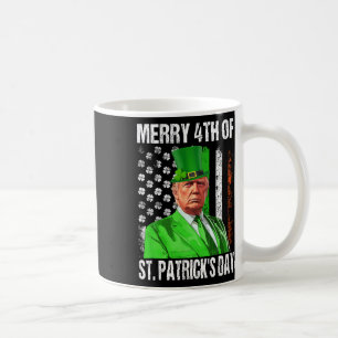 Mug Drôle chapeau de lutin de Trump joyeux 4ème St Pat