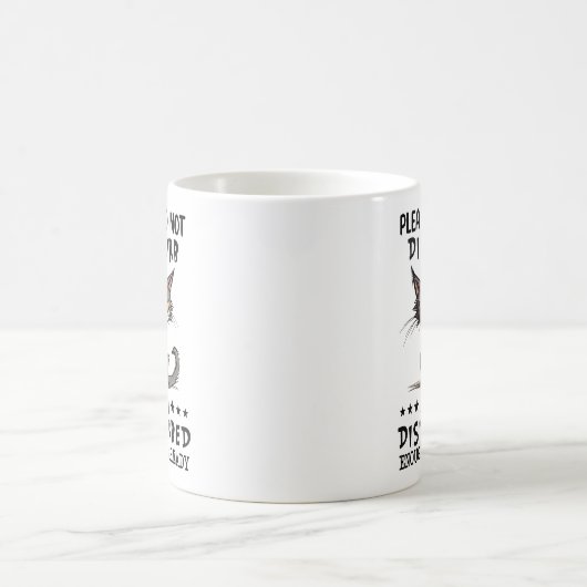 Mug Drôle Chat Grumpy Dit (Centre)