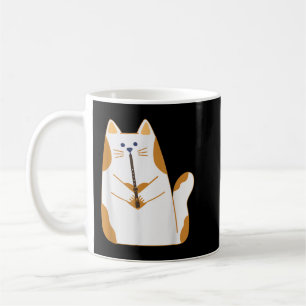 Mug Drôle Chat Jouer Le Clarinet Instrument Chat amour