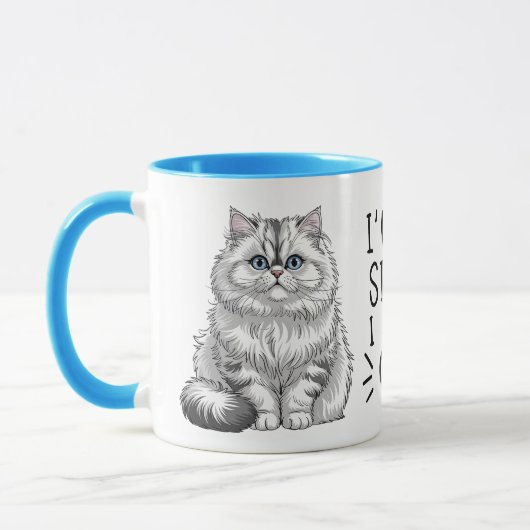 Mug Drôle Chat Mère Cadeau - Vie unique et Humour de r (Gauche)
