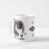 Mug Drôle Chat Photo Reine Des Zoomies (Devant gauche)
