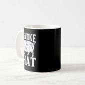 Mug Drôle Chef Barbecue Id Fumer Ce Drôle Bar À Viande (Devant gauche)