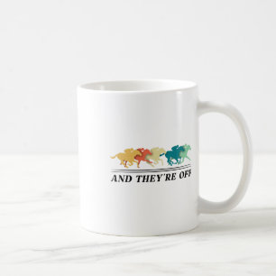 Mug Drôle Cheval Racer Jockey Racer Der6