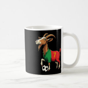 Mug Drôle Chèvre Football Football Graphique Hommes Fe