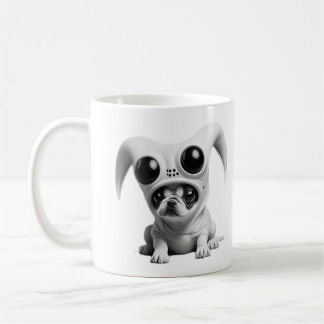 Mug Drôle chien alien