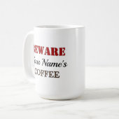 Mug Drôle chien Brown (Devant gauche)