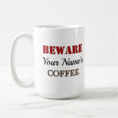 Mug Drôle chien Brown (Gauche)