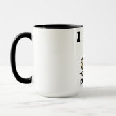 Mug Drôle chien de caniche (Gauche)