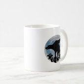 Mug Drôle chien d'Halloween (Devant droit)