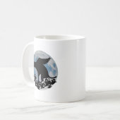 Mug Drôle chien d'Halloween (Devant gauche)