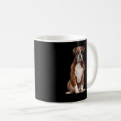 Mug Drôle Chien MamanPapa Cadeau (Devant droit)