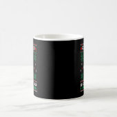 Mug Drôle Chien noir Carlin laid Sweat de Noël doux (Centre)
