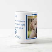 Mug Drôle Chien Papa - Fête des pères - Chien Photo Pl (Centre)