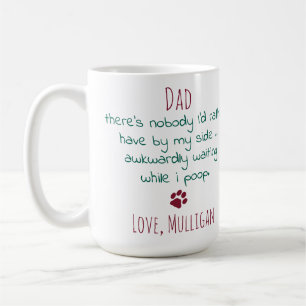 Mug Drôle Chien Papa Personnalisé Animaux de compagnie