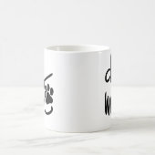 Mug Drôle Chien Paw Chien Maman (Centre)