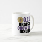 Mug Drôle Chow Chow Chow (Devant droit)