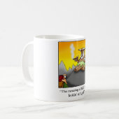 Mug Drôle Cigar Wise Man Cartoon Cadeaux! (Devant gauche)