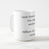 Mug Drôle citation d'amour médiévale (Devant gauche)