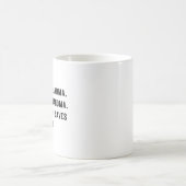 Mug Drôle Citation de professeur d'anglais drôle Ensei (Centre)