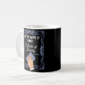 Mug Drôle Citation intelligente Shakespeare Humour sec (Devant gauche)