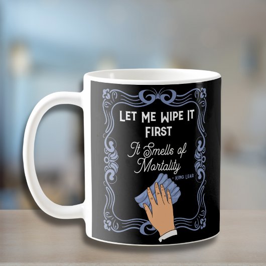 Mug Drôle Citation intelligente Shakespeare Humour sec