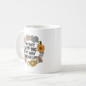 Mug Drôle Citation Vie Dit Maman Papa Parenthood (Devant gauche)