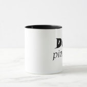Mug Drôle citations cadeaux d'intérêt blague typograph (Centre)