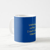 Mug Drôle Citations De Café Cadeaux Pour Les Amateurs (Devant gauche)