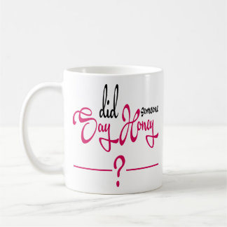 Mug Drôle Cite Winnie L'Ourson A-T-On Dit Honey