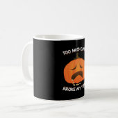 Mug Drôle Citrouille Halloween Candy cadeau (Devant gauche)