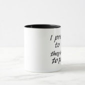 Mug Drôle collègue sarcastique blague de bureau cadeau (Centre)