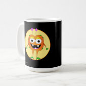 Mug Drôle, Coloré, Monstre De Dessin, Halloween (Devant gauche)